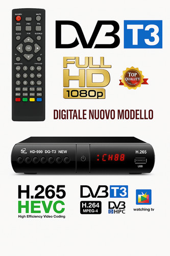 Digitale terrestre dvb t3 - digitale,