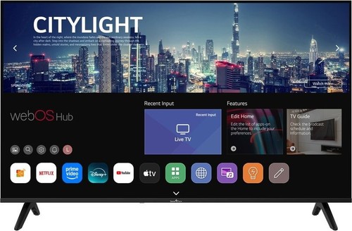 Smart uhd qled webos - smart, 4k