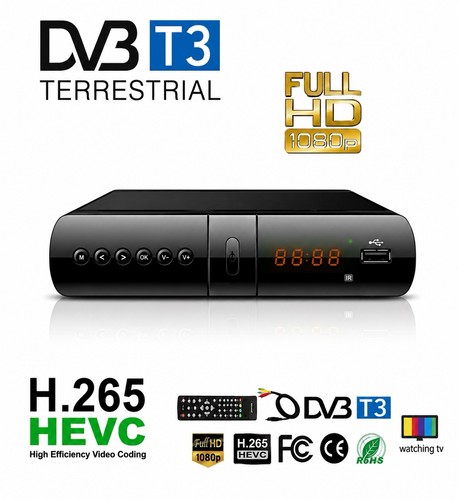 Decoder dvb hevc 265 - decoder, full