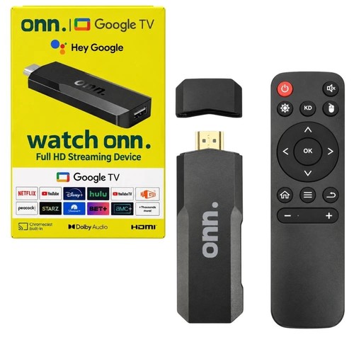 Onn google stick full - google, tv