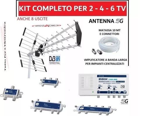 Kit antenna digitale - antenna, tv