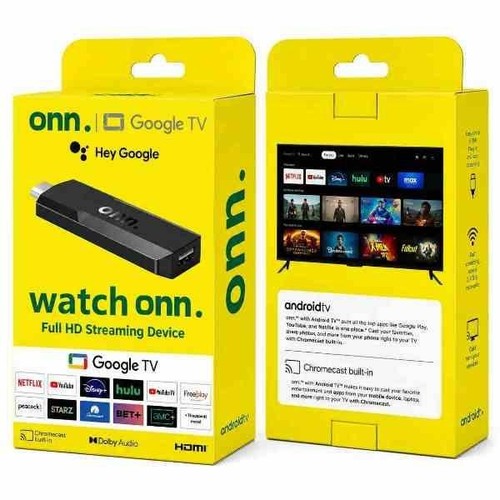 Onn google stick full - onn, tv