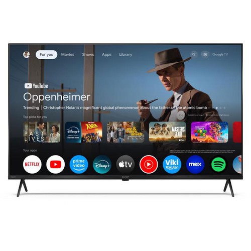 Smart televisione sharp 4k - tv,
