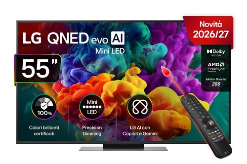 Pollici qned evo - tv, lg