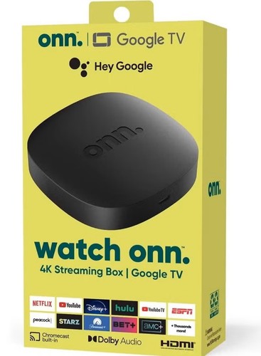 Onn google box smart - google,
