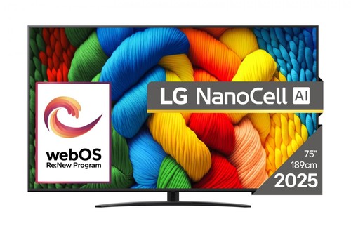 Smart 4k ultra hd - lg, 75"